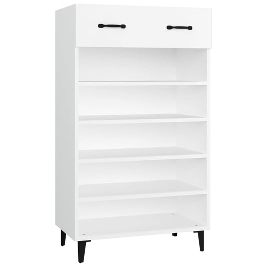 Shoe Cabinet 60X35X105 Cm Engineered Wood