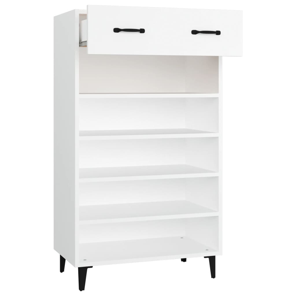 Shoe Cabinet 60X35X105 Cm Engineered Wood