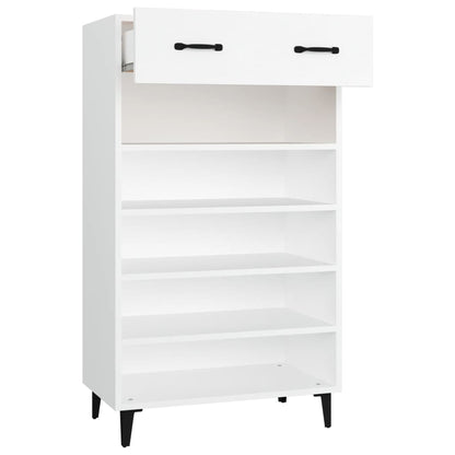 Shoe Cabinet 60X35X105 Cm Engineered Wood