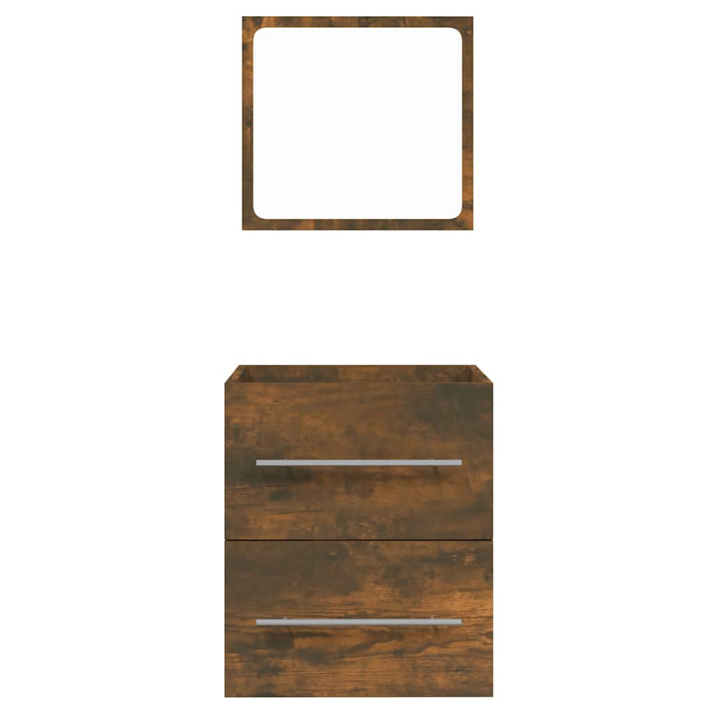 Bathroom Cabinet With Mirror 41X38.5X48 Cm