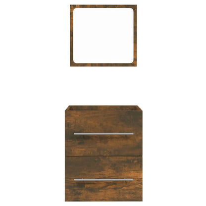 Bathroom Cabinet With Mirror 41X38.5X48 Cm