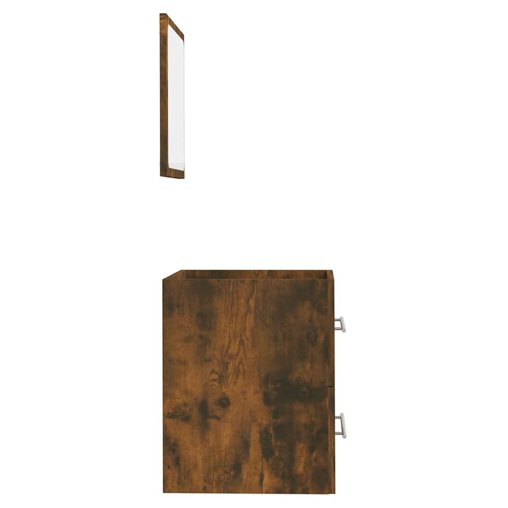 Bathroom Cabinet With Mirror 41X38.5X48 Cm