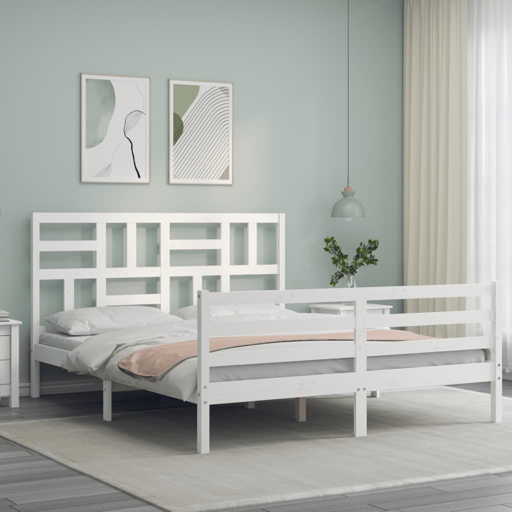 Bed Frame Without Mattress Solid Wood