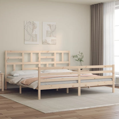 Bed Frame Without Mattress Solid Wood