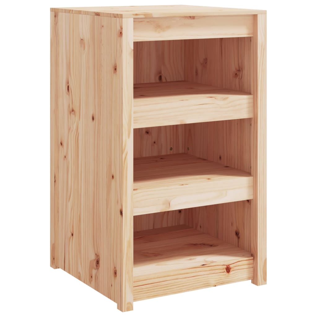 Outdoor Kitchen Cabinets 2 Pcs Solid Wood Pine