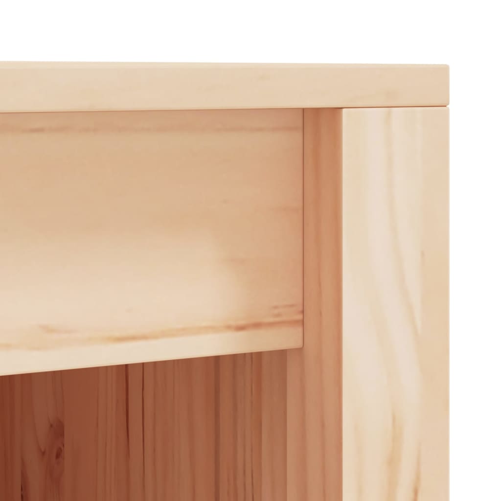 Outdoor Kitchen Cabinets 2 Pcs Solid Wood Pine