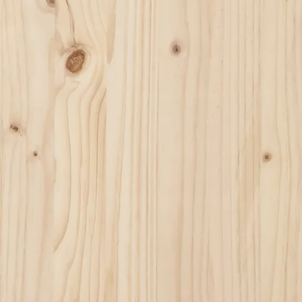 Outdoor Kitchen Cabinets 2 Pcs Solid Wood Pine