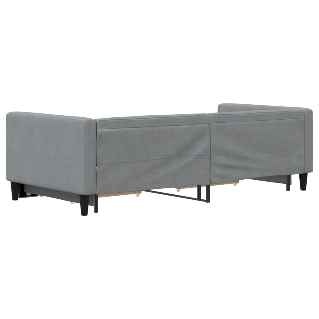 Daybed With Trundle&Drawers Without Mattress