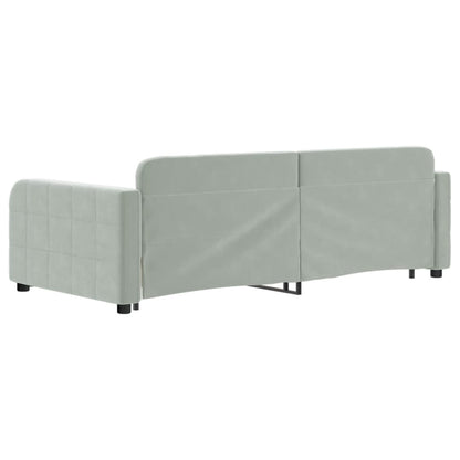 Daybed With Trundle&Drawers Without Mattress