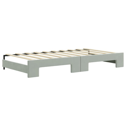 Daybed With Trundle&Drawers Without Mattress