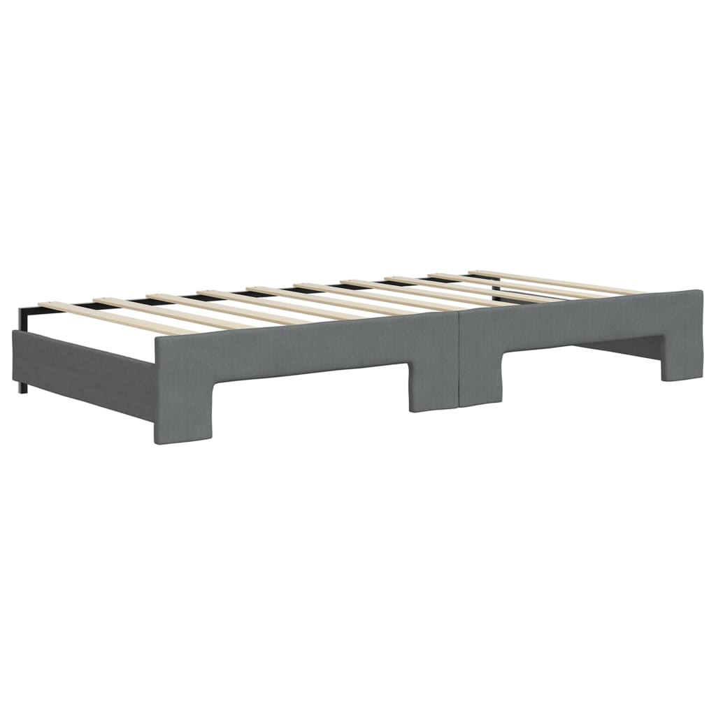 Daybed With Trundle&Drawers Without Mattress