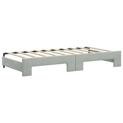 Daybed With Trundle&Drawers Without Mattress