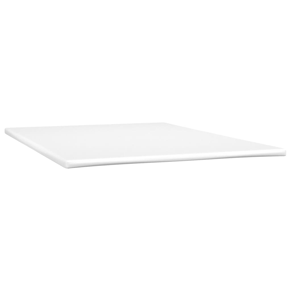 Box Spring Bed With Mattress 137X190 Cm Faux Leather