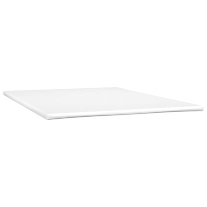 Box Spring Bed With Mattress 137X190 Cm Faux Leather