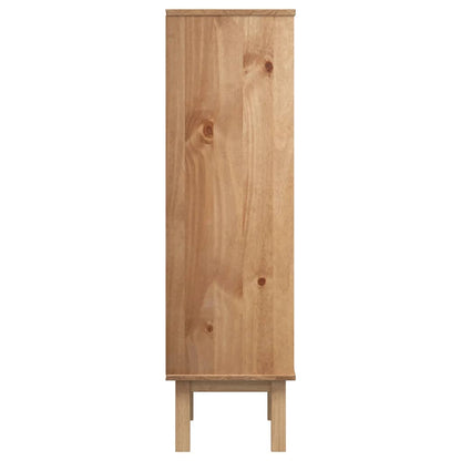 Shoe Cabinet Otta With 3 Drawers Solid Wood Pine
