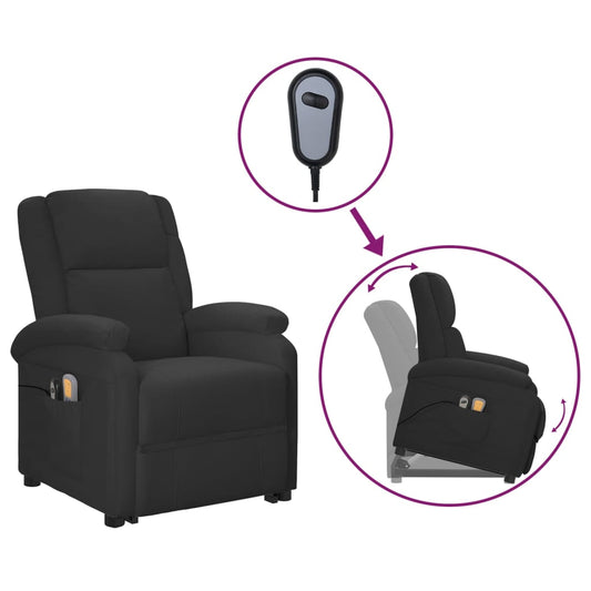 Stand Up Massage Chair Faux Leather