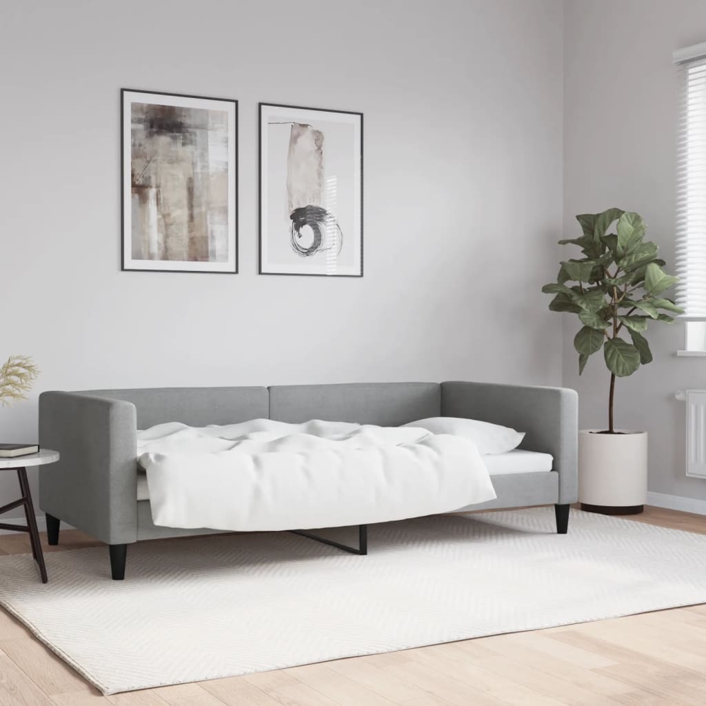 Daybed With Trundle&Drawers Without Mattress