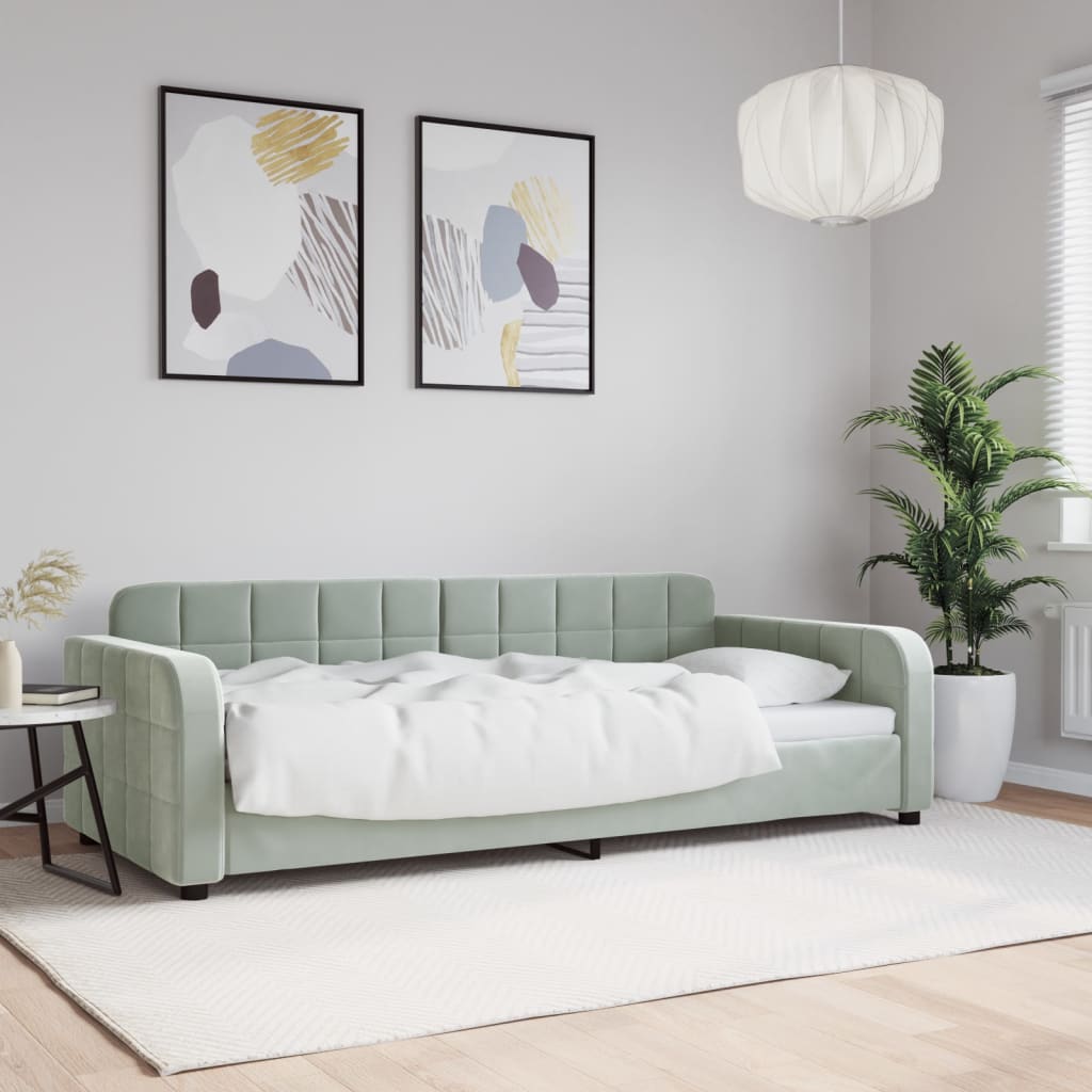 Daybed With Trundle&Drawers Without Mattress