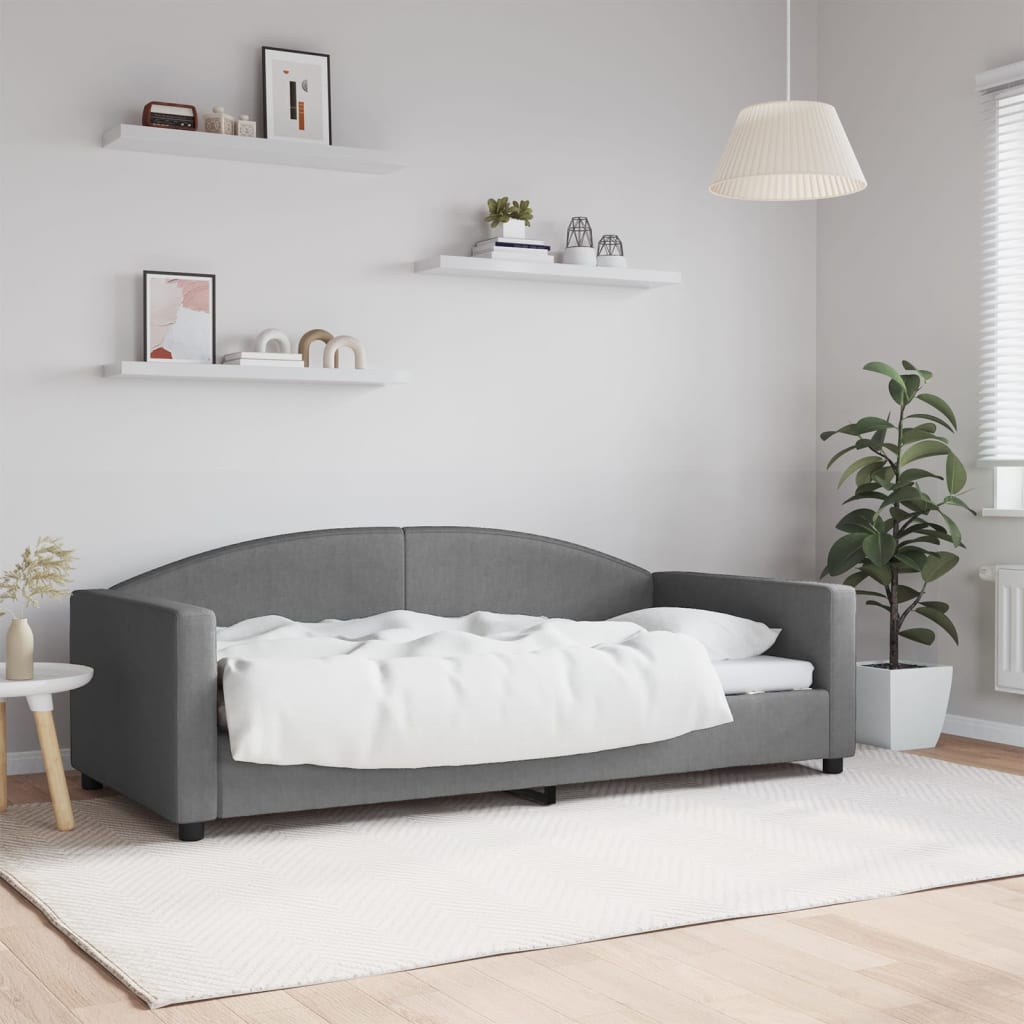 Daybed With Trundle&Drawers Without Mattress