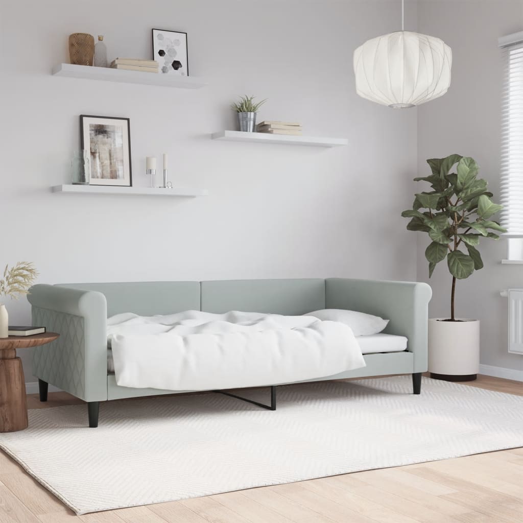 Daybed With Trundle&Drawers Without Mattress