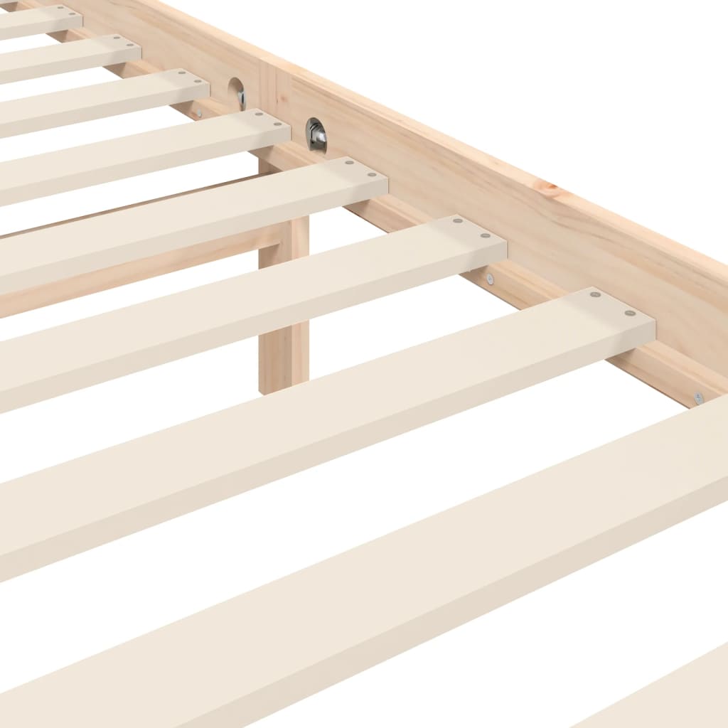 Bed Frame Without Mattress Solid Wood