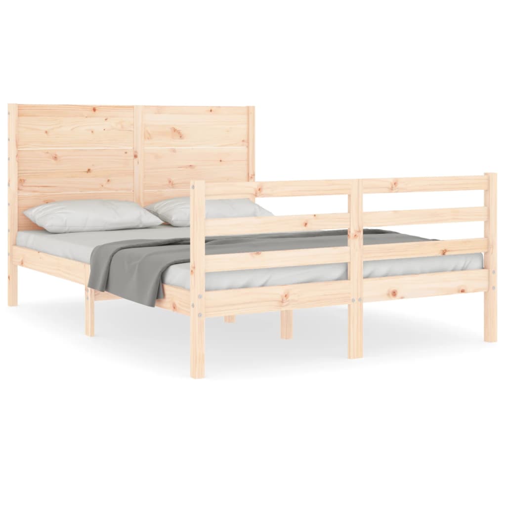 Bed Frame Without Mattress Solid Wood