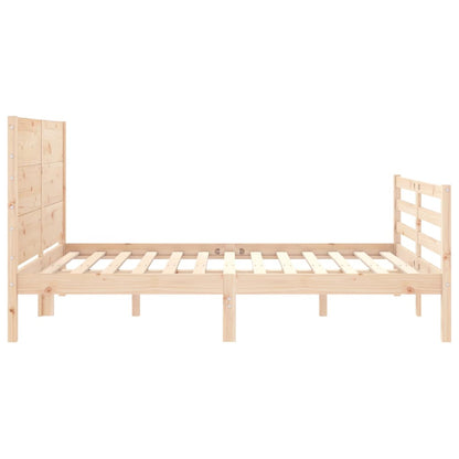 Bed Frame Without Mattress Solid Wood