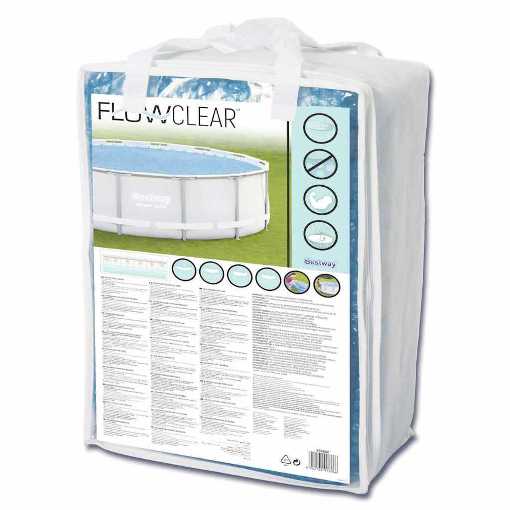 Bestway Solar Pool Cover Flowclear 427 Cm