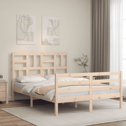 Bed Frame Without Mattress Solid Wood
