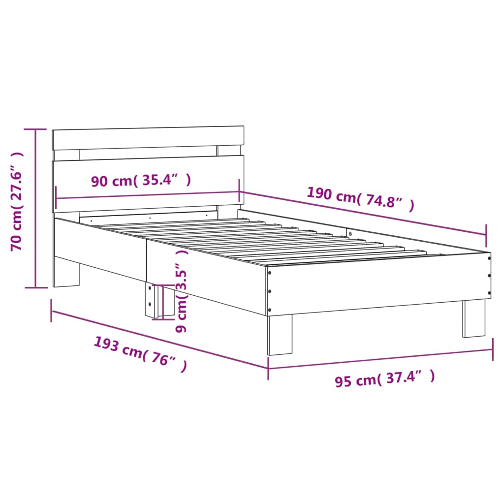 Bed Frame Without Mattress With Headboard