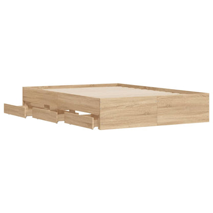 Bed Frame With Drawers Without Mattress