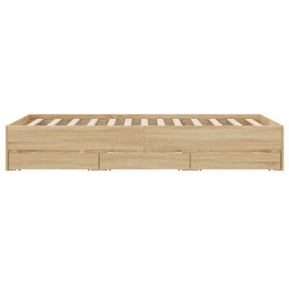 Bed Frame With Drawers Without Mattress