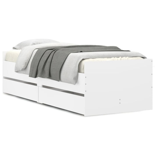 Bed Frame With Drawers Without Mattress