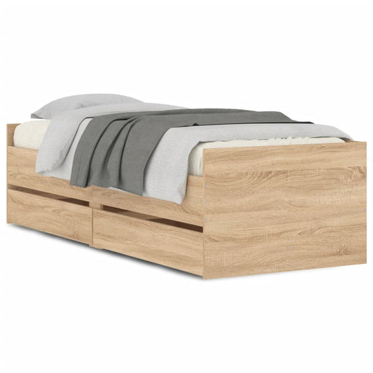 Bed Frame With Drawers Without Mattress