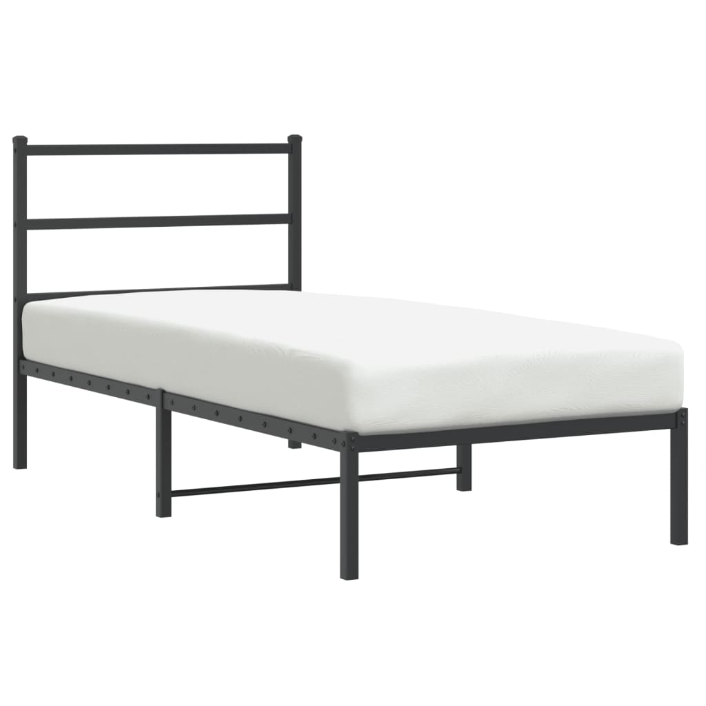 Metal Bed Frame Without Mattress