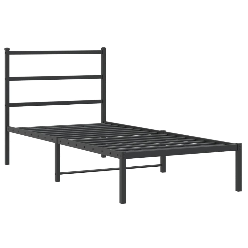 Metal Bed Frame Without Mattress