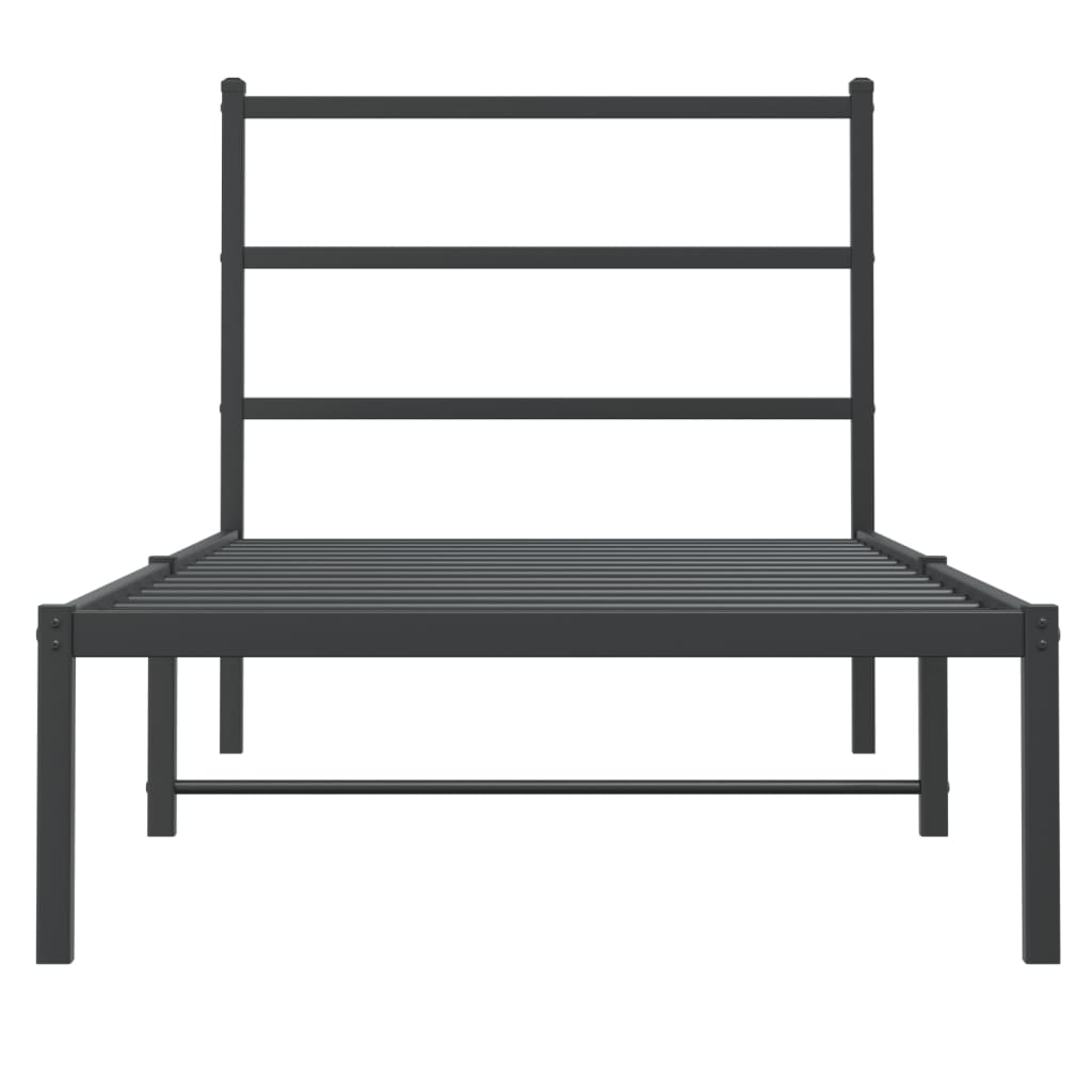 Metal Bed Frame Without Mattress