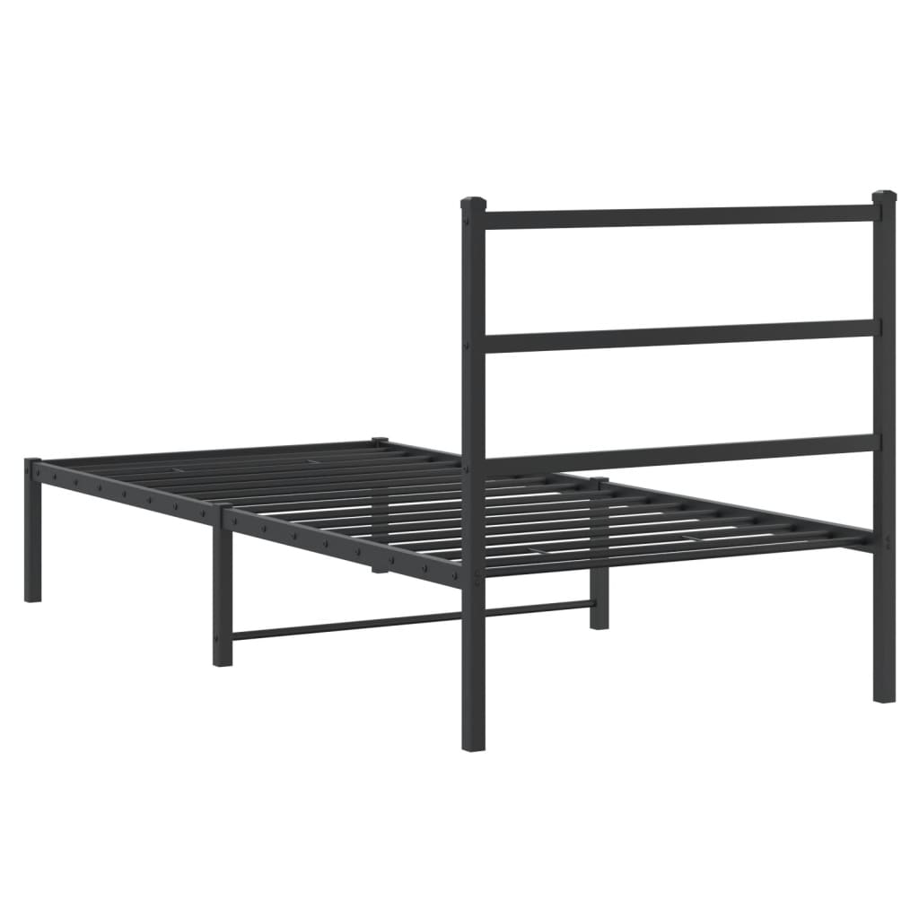 Metal Bed Frame Without Mattress