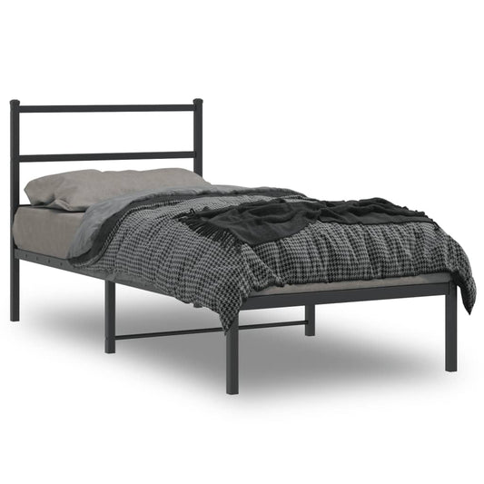 Metal Bed Frame Without Mattress
