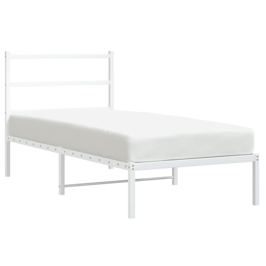 Metal Bed Frame Without Mattress