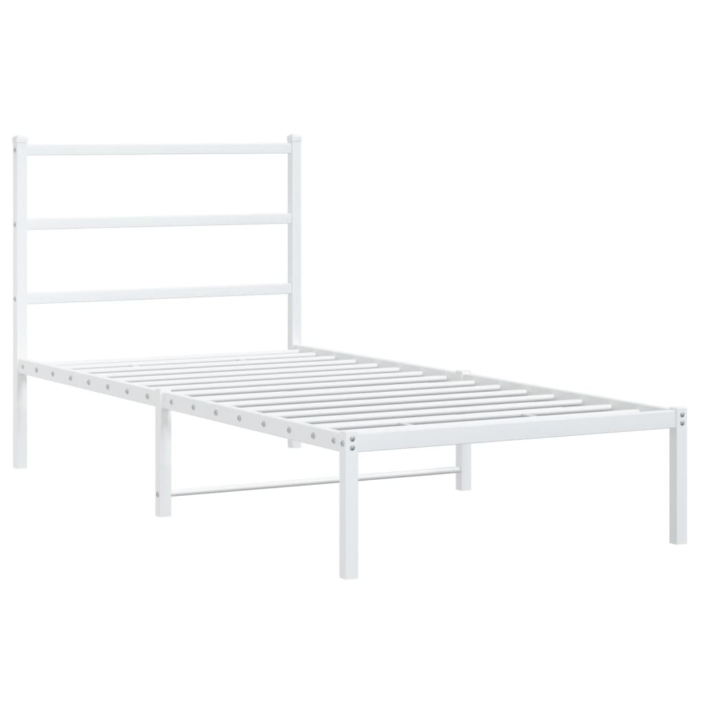 Metal Bed Frame Without Mattress