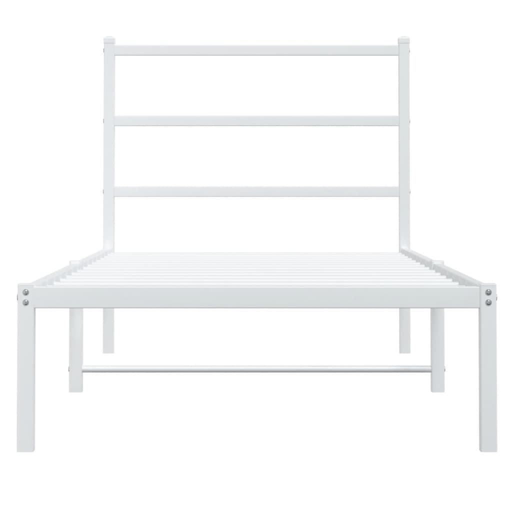 Metal Bed Frame Without Mattress