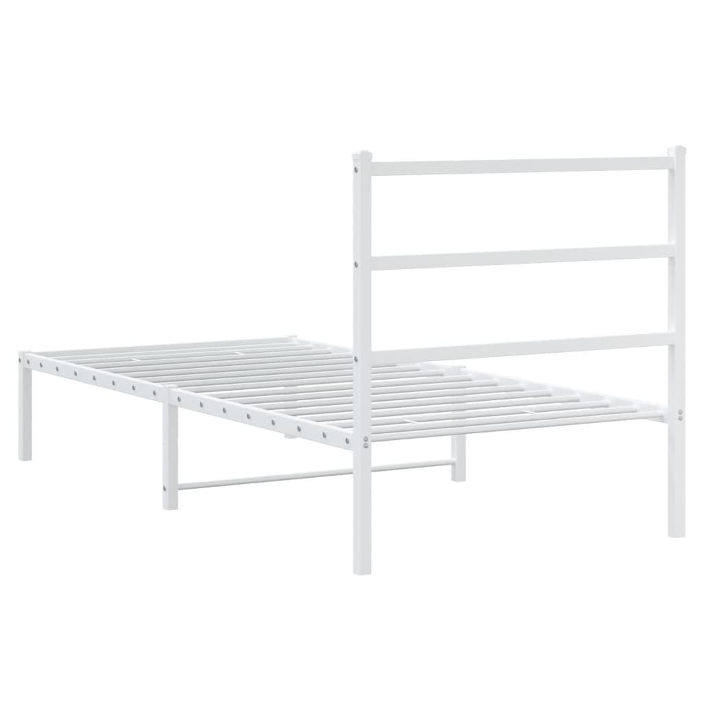 Metal Bed Frame Without Mattress