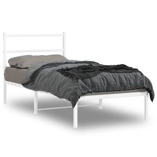 Metal Bed Frame Without Mattress