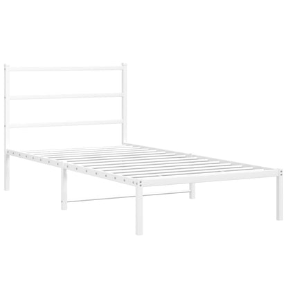 Metal Bed Frame Without Mattress King Single