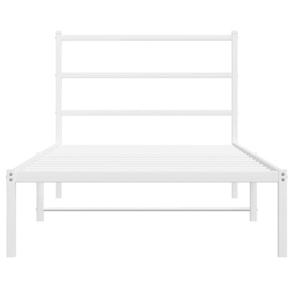 Metal Bed Frame Without Mattress King Single