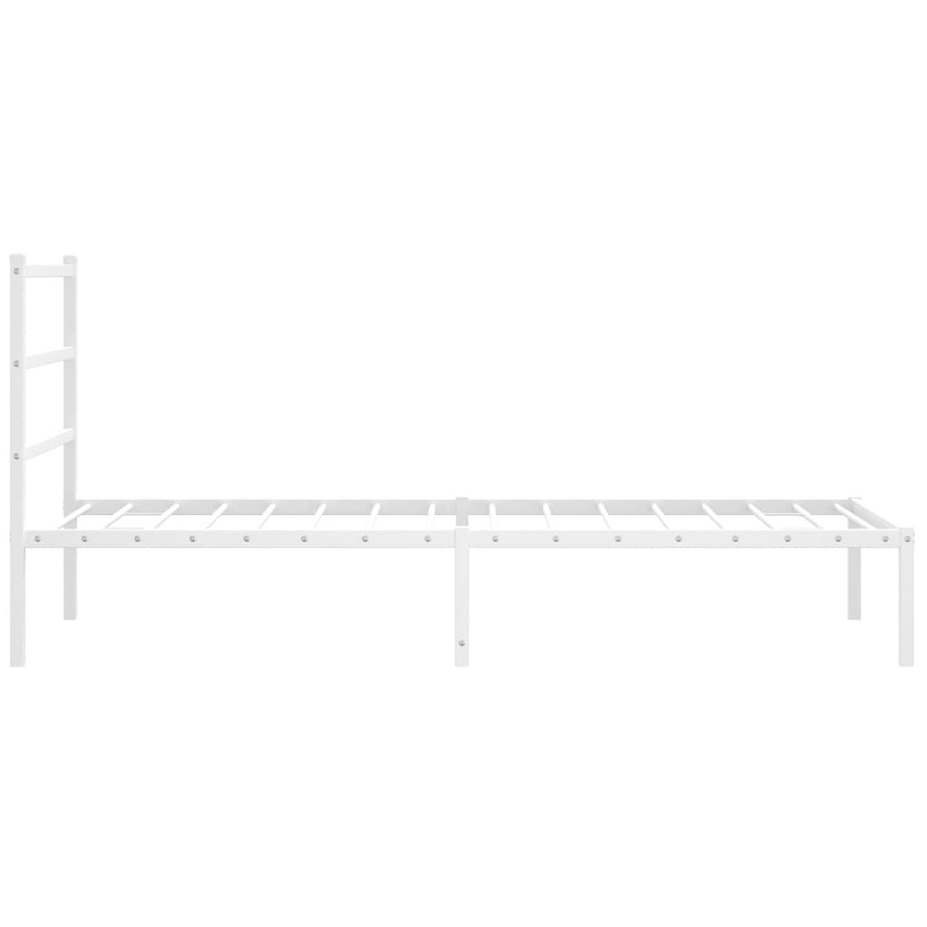 Metal Bed Frame Without Mattress King Single