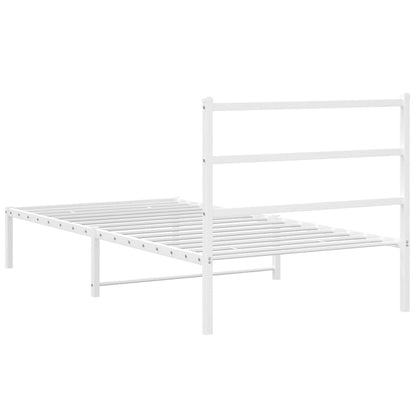 Metal Bed Frame Without Mattress King Single