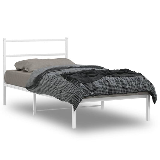 Metal Bed Frame Without Mattress King Single