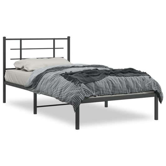 Metal Bed Frame Without Mattress King Single